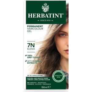 Herbatint 7N Blond - Haarverf - Permanente vegan haarkleuring - 8 plantenextracten - 150 ml