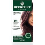 Herbatint 4M Acajou Kastanje - Haarverf - Permanente vegan haarkleuring – 8 plantenextracten – 150 ml