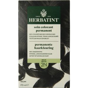 Herbatint - 2N - Haarkleuringsgel - Bruin - Ammoniakvrij - Veganistisch