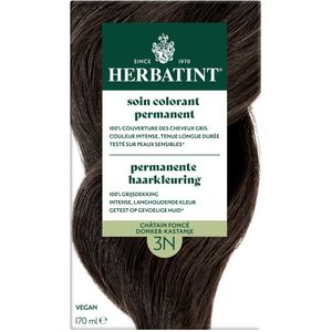 Herbatint - 3N - Haarkleuringsgel - Donker Kastanje - Ammoniakvrij - Veganistisch
