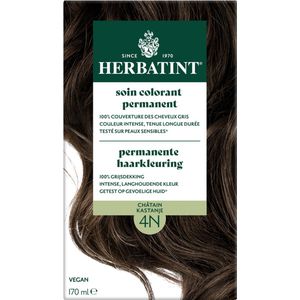 Herbatint - 4N Kastanje - Haarkleuringsgel - Ammoniakvrij - Vegan