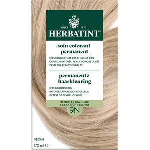 Herbatint - 9N - Haarkleuringsgel - Honingblond - Ammoniakvrij - Vegan