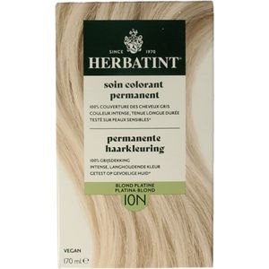 Herbatint - 10N Haarkleur - Platinum Blond - Ammoniakvrij - Vegan