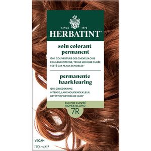 Herbatint - 7R - Haarkleuring - Koperblond - 100% Grijsdekking