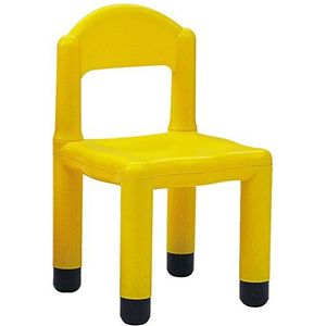 Italveneta Didattica 20014 Kinderstoel met kant voor benen, met 5 cm, van kunststof geel