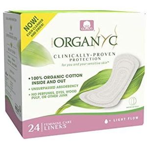 Organyc - Inlegkruisjes - Pocket - Katoen Bio - 24 Stuks