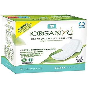 Organyc - Beschermende Slips - 100% Biologisch Katoen - Super Absorbent - Eco-Vriendelijk