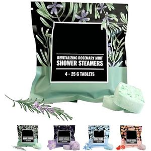 Douche Steamers Gift Set - Aromatherapie SPA Kit voor Ultimate Self-Perfect Kerst of Verjaardagscadeau (# A)
