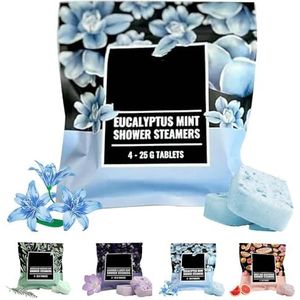 KyneLit Douche Steamers Gift Set - Aromatherapie SPA Kit voor Ultimate Self-Perfect Kerst of Verjaardagscadeau (#C)