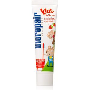 Biorepair Kids 0-6 Kinder Tandpasta voor Herstel van de Tandglazuur Strawberry 50 ml