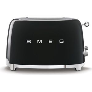 SMEG TSF01BLEU - Broodrooster - Zwart - 2x2 - 950W - 6 niveaus
