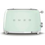 SMEG TSF01PGEU - Broodrooster - Watergroen - 2x2 - 950W - 6 niveaus