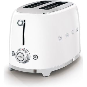 SMEG TSF01WHEU - Broodrooster - Wit - 2x2 - 950W - 6 niveaus