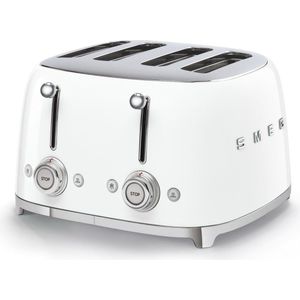 SMEG TSF03WHEU - Broodrooster - Wit - 4x4 - 2000W - 6 niveaus