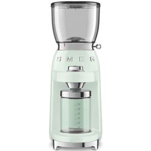 SMEG CGF01PGEU - Elektrische koffiemolen - Watergroen - 30 maalstanden