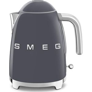 Smeg 50's Retro Stijl - Waterkoker - Grijs - Zwart