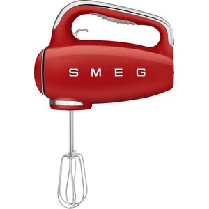 SMEG HMF01RDEU - Handmixer - Rood - 250W - 9 snelheden
