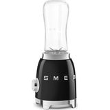 SMEG - PBF01BLEU - Personal Blender - Zwart - 600 ml - 300W