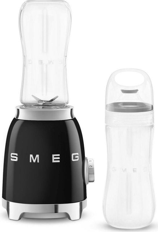 SMEG - PBF01BLEU - Personal Blender - Zwart - 600 ml - 300W