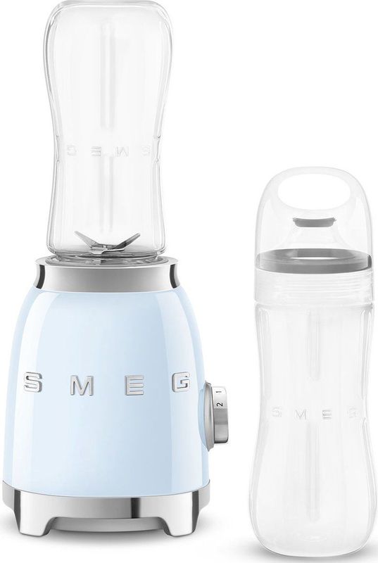 SMEG PBF01PBEU - Personal blender - Pastelblauw - 600 ml - 300W - Jaren '50