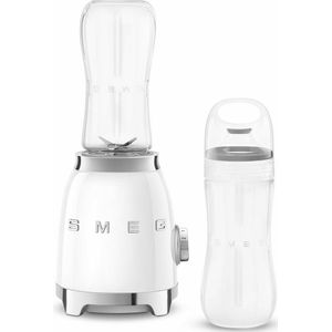 SMEG PBF01WHEU - Personal blender - Wit - 600 ml - 300W - Jaren '50