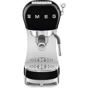SMEG ECF02BLEU - Handmatige espressomachine - Zwart - Stoompijp