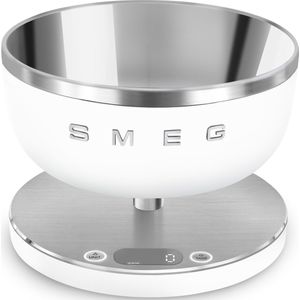 SMEG - KSC01WHMWW - Digitale Keukenweegschaal - Mat Wit - Collezione