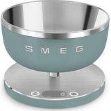 SMEG - KSC01EGMWW - Digitale Keukenweegschaal - Emerald Green - Retro Design