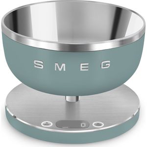 SMEG KSC01EGMWW Digitale Keukenweegschaal Emerald Green Collezione