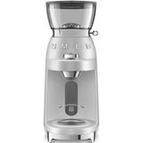 SMEG CGF02SSEU - Elektrische Koffiemolen - Aluminium - 30 Maalstanden