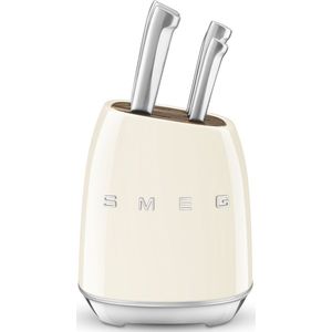 SMEG KBSF02CR - Messenblok - Crème - Inclusief 6 Messen