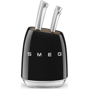 SMEG - KBSF02BL - Messenblok - Zwart - Inclusief 6 Messen