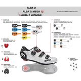 SiDi - Alba 2 - Fietsschoenen - Zwart - Geschikt voor SPD-SL schoenplaatjes