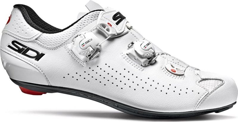 Sidi - Genius 10 - Fietsschoenen - Wit - Koolstofcomposietzool