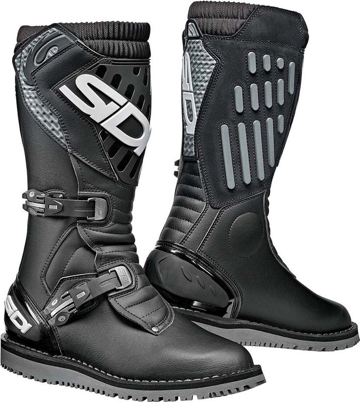 Sidi - Zero.2 - Motorlaarzen - Zwart - Suède en Technomicro