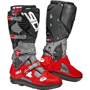 Sidi - Crossfire 3 SRS - Laars - Rood - Vervangbare Scheenplaat
