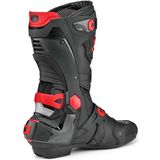 Sidi - Rex Air - Motorlaarzen - Zwart-Rood - Ademend Bovenwerk