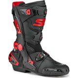 Sidi - Rex Air - Motorlaarzen - Zwart-Rood - Ademend Bovenwerk