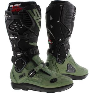 Sidi Crossfire 3 SRS motorcross off road laars Army groen zwart - Maat 44