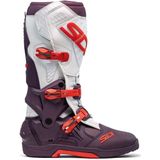 Sidi - Crossair - Off-Road Laarzen - Wit - Zwart - Oranje - Technomicrofiber