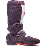 Sidi - Crossair - Off-Road Laarzen - Wit - Zwart - Oranje - Technomicrofiber