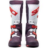 Sidi - Crossair - Off-Road Laarzen - Wit - Zwart - Oranje - Technomicrofiber