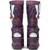 Sidi - Crossair - Off-Road Laarzen - Wit - Zwart - Oranje - Technomicrofiber