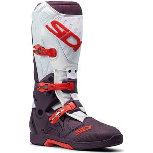 Sidi - Crossair - Off-Road Laarzen - Wit - Zwart - Oranje - Technomicrofiber