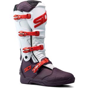 Sidi X-Power SC, laarzen, Donkerrood/Wit/Rood, 43 EU