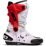 Sidi - Rex Air - Motorlaars - Wit-Rood - Ademend Bovenwerk