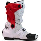 Sidi - Rex Air - Motorlaars - Wit-Rood - Ademend Bovenwerk