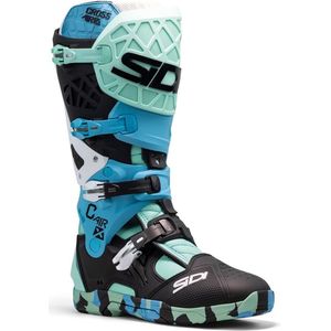 Sidi - Crossair X - Off-Road Laarzen - Rommelig/Cyaan - Microfiber