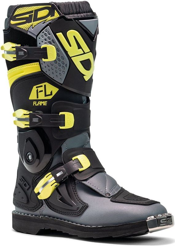 Sidi - Flame - Off-road Laarzen - Zwart - Technomicro en Suède