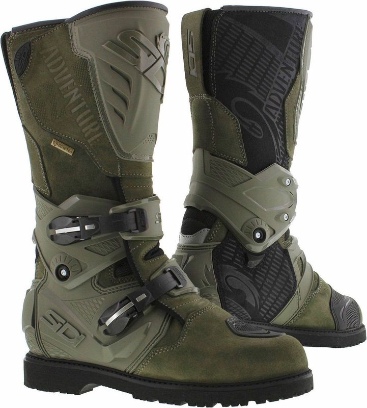 Sidi Adventure 2 Groen-Zwart Goretex laarzen - Military